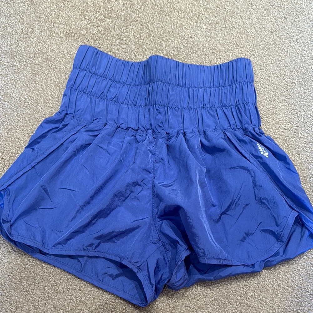 Women's Blue Athletic Shorts